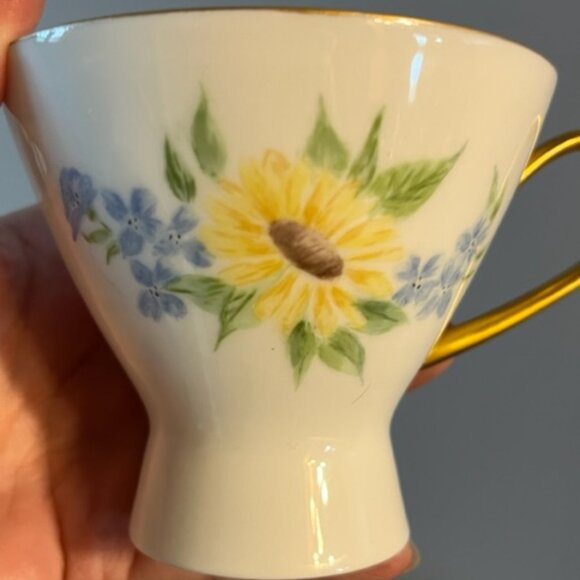 Rosenthal tea cup saucer dessert plate set gold gilt handle vintage **READ** - Picture 2 of 4